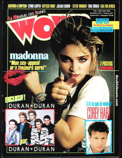 WOW Mai 1985 - Madonna